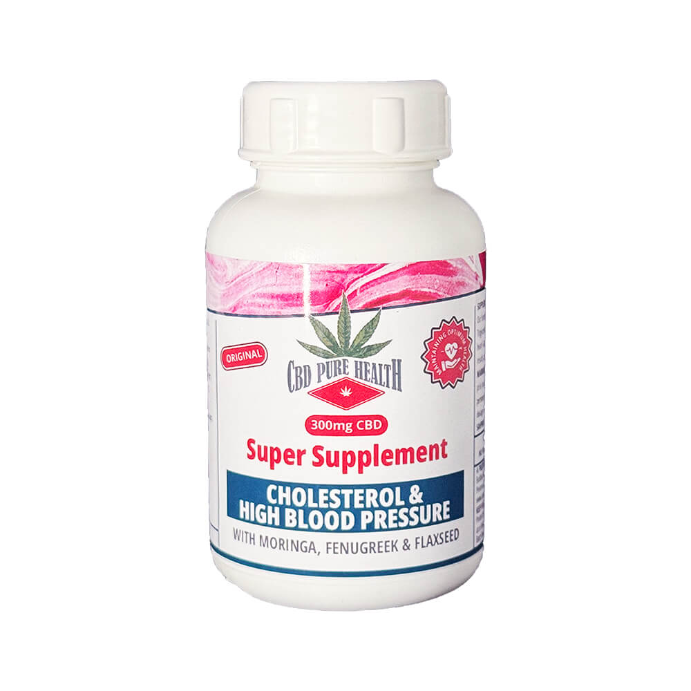 CBD Pure Health - Super Supplement Cholesterol & High Blood Pressure