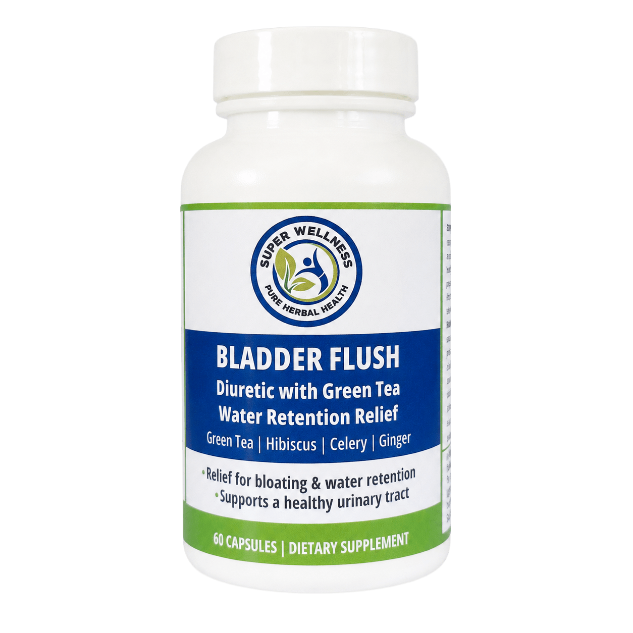 Super Wellness Bladder Flush Diuretic with Green Tea