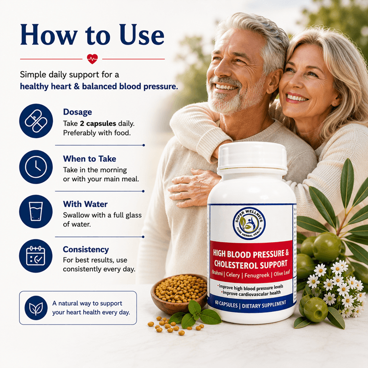 Super Wellness - High Blood Pressure & Cholesterol Support - Image 3