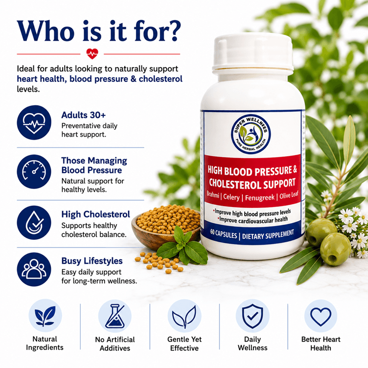 Super Wellness - High Blood Pressure & Cholesterol Support - Image 4