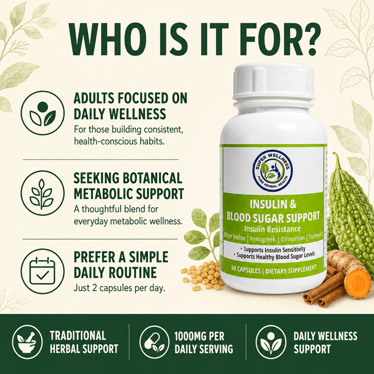Super Wellness Insulin & Blood Sugar Support - Image 4