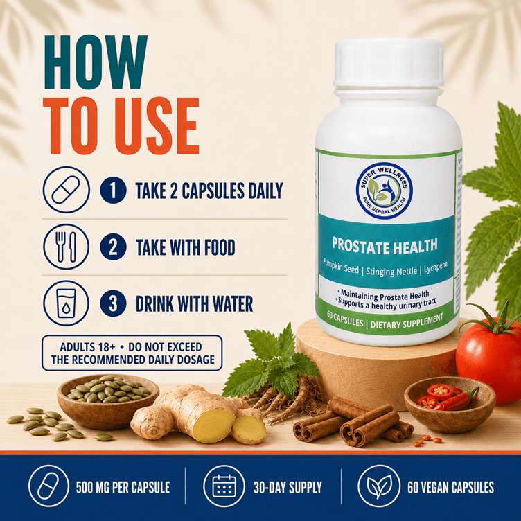 Super Wellness Prostate Health Supplement - Image 3