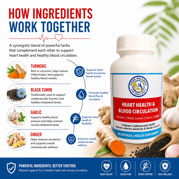 Super Wellness Heart Health & Blood Circulation - Image 2